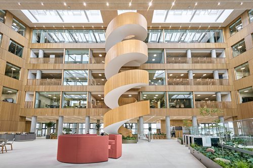 Når håndværk, arkitektur og materialer spiller sammen: James Hardie leverer fermacell® Fibergips til Norlys’ hovedkontor